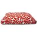 Majestic Pet | Plantation Rectangle Pet Bed For Dogs Removable Cover Red Medium