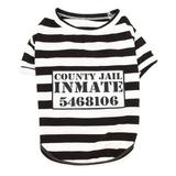 Furry Inmate Dog Costume Shirt - X-Large