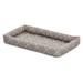 Midwest Homes for Pets QuietTime Couture Ashton Bolster Dog Bed / Ideal for Dog Crates