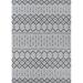 Couristan Afuera Histone Hadron Gray Indoor/ Outdoor Area Rug 9 2 x 12 5