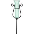 Graceful Rain Gauge Sturdy Plastic Glass-Like Acrylic Outdoor DÃ©cor â€“ Measures 34 1/4 x 5 1/4