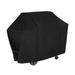 Modern Leisure Chalet 48 in. Outdoor Patio Grill Cover 48 L x 23 W x 44 H Black