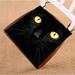 GCKG Black Cat in The Dark Chair Pad Seat Cushion Chair Cushion Floor Cushion with Breathable Memory Inner Cushion and Ties Two Sides Printing 20x20inch