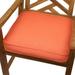 Sorra Home Melon Indoor/ Outdoor 19 Chair Cushion with Sunbrella Fabric