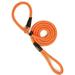 Mighty Paw Slip Rope Dog Leash 6 ft One-Size-Fits-All Slip-On Rope Leash. Easy to Slip On No Collar or Harness Needed. Durable & Weather Resistant Climbers Rope with Reflective Stitching