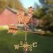 Good Directions Rooster Cottage Weathervane with Roof Mount Pure Copper