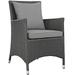 Sojourn Dining Outdoor Patio Sunbrella Armchair