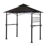 Garden Winds Replacement Canopy Top for the Tile Grill BBQ gazebo Beige- REPLACEMENT CANOPY TOP COVER ONLY - METAL FRAME NOT INCLUDED