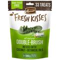 Merrick Fresh Kisses Natural Dental Chews Infused With Coconut And Botanical Oils For Tiny Dogs 5-15 Lbs 10.0 oz. Bag