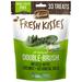 Merrick Fresh Kisses Dog Dental Chews For Extra Small Breeds Grain Free Dog Treats Coconut Botanical Oils 10.0 oz. Bag