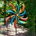 Alpine Corporation 64 Decorative Metal and Plastic Garden Stake Multicolor