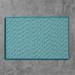 Colonial Mills Outdoor Houndstooth Tweed - Turquoise 8 square