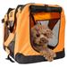 Pet Life 360-Degree Vista-View Soft Folding Collapsible Crate