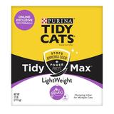 Purina Tidy Cats Clumping Lightweight Multi Cat Litter Tidy Max Glade Clean Blossoms Formula 17 lb. Box