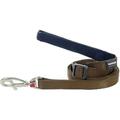 Red Dingo L6-ZZ-BR-ME Dog Lead Classic Brown- Medium