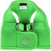 Puppia Neon Soft Vest Harness Step-in No Choke No Pull Walking Training for Small and Medium Dog Green Large Neon Soft Vest Harnes