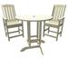 Highwood 3pc Lehigh Round Dining Set - Counter Height