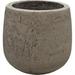 Avera Home Goods 212828 4 in. Fiber Cement Century Planter Pack of 4