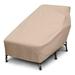 KoverRoos 49628 Weathermax Wide Chaise Cover Toast - 82 L x 42 W x 36 H in.