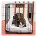 K&H Pet Products Deluxe Bolster Crate Pad Fleece 25 X 37 Inches