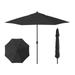 California Umbrella 9 ft. Aluminum Auto Tilt Olefin Patio Umbrella