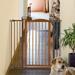 Richell Tall One-Touch Pressure Mounted Pet Gate II White