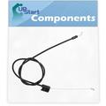 532176556 Engine Cable Replacement for Husqvarna ROTARY LAWN MOWER (96114000800) (2007-03) Lawn Mower: Consumer Walk Behind - Compatible with 176556 162778 Zone Control Cable