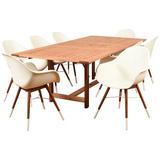 International Home Amazonia Charlotte 9 Piece Patio Dining Set