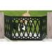 Diamond Pattern Wood Dog Gate - medium