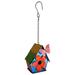 Rustic Arrow Hanging Birdhouse with Butterfly