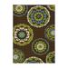 Avalon Home Cameron Floral Medallions Indoor/Outdoor Area Rug