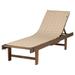 Classic Accessories Montlake Water-Resistant 72 Inch Patio Chaise Lounge Slipcover Antique Beige