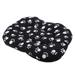 LYUMO Cats Paw Print Blanket Bed Cushion Thickened Dog Cat Puppy Soft Fleece Crate Bed Mat Small Animal Winter Soft Plush Bunny Dog Cat Bed