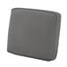 Classic Accessories Montlake FadeSafe Patio Lounge Back Cushion - 4 Thick - Heavy Duty Outdoor Patio Cushion with Water Resistant Backing Light Charcoal Grey 25 W x 22â€�H x 4â€�T (62-028-LCHARC-EC)