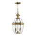 Livex Lighting - Monterey - 2 Light Outdoor Pendant Lantern in Traditional Style