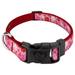 Country Brook Design- Deluxe Puppy Love Ribbon Dog Collar - Large