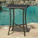 Flynn Outdoor Wicker Bar Table Multibrown