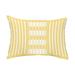 Simply Daisy 14 x 20 Beach Blanket Yellow Decorative Stripe Outdoor Pillow