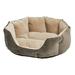 Midwest Metal Products Tulip Bolster Dog Bed - Gray Small