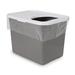 Petmate Top Entry Plastic Cat Litter Pan and Box Liners Fits Upto 20 x 15 x 15 in Pack of 8 White