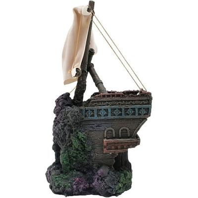 Shop Now For The Marina Sunken Half Ship Aquarium Ornament Accuweather Shop