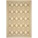 SAFAVIEH Courtyard Colton Geometric Indoor/Outdoor Area Rug 8 x 11 Natural/Olive