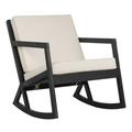 Safavieh Vernon Indoor/Outdoor Modern Rocking Chair with Cushion