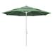 California Umbrella GSCUF118170-SA13-DWV 11 ft. Fiberglass Market Umbrella Collar Tilt DV Matted White-Pacifica-Spa