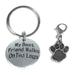 Hidden Hollow Beads Custom Pet Dog and Cat Tags Funny Cute Sayings for Your Pet s Collar. For Pet Lovers. (My Best Friend Walks On Two Legs)