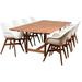 International Home Amazonia Charlotte Deluxe 9 Piece Patio Dining Set