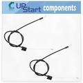 2-Pack 532176556 Engine Cable Replacement for Husqvarna ROTARY LAWN MOWER (96114000713) (2007-06) Lawn Mower: Consumer Walk Behind - Compatible with 176556 162778 Zone Control Cable