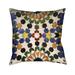 Laural Home Bright Tiles Indoor- Outdoor Decorative Pillow Modern/Bohemian