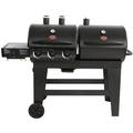 Char-Griller Dual Function Gas & Charcoal Grill Black E5072