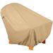 Classic Accessories Brown Polyester Chair Cover 36 x 31.5 x 33.5 in.